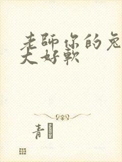 老师你的兔子好大好软