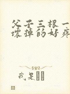 父子三根一起会坏掉的好疼