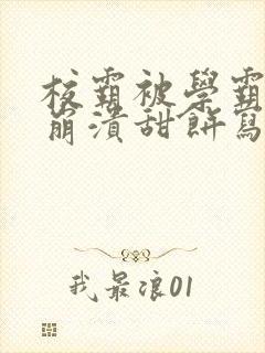 校霸被学霸玩到崩溃甜饼写手