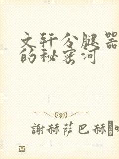 文轩分腿器河马的秘密河