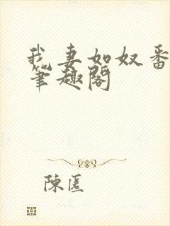 我妻如奴番外篇笔趣阁封面