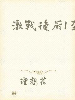 激战后厨1至5封面