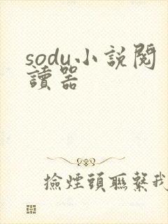 sodu小说阅读器
