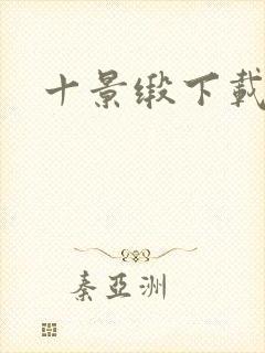 十景缎下载封面