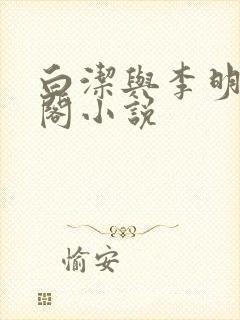 白洁与李明笔趣阁小说封面