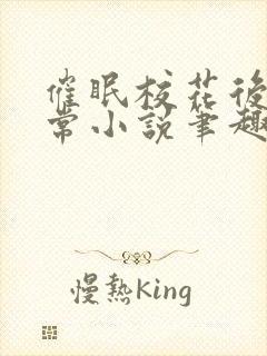 催眠校花后的日常小说笔趣阁