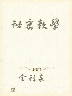 秘密教学