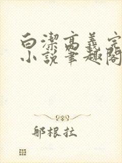 白洁高义完整版小说笔趣阁在线阅读封面