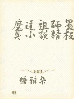 魔道祖师墨香铜臭小说精校版