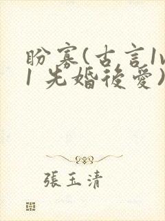 盼寡(古言1v1 先婚后爱)