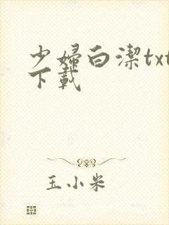 少妇白洁txt下载封面