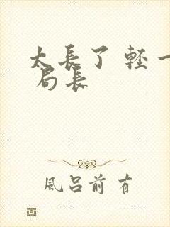 太长了 轻一点 局长封面