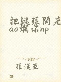 把腿张开老子cao烂你np