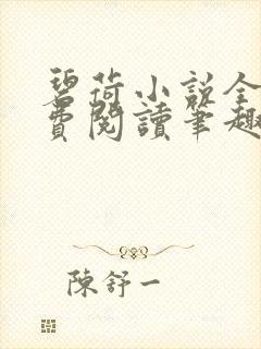 碧荷小说全文免费阅读笔趣阁