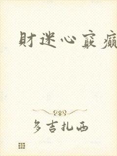 财迷心窍癫婆封面