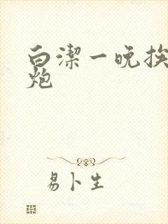 白洁一晚挨十二炮