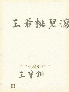 王爷桃儿泻了封面
