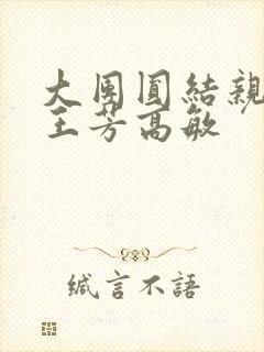 大团圆结亲情会王芳高敏