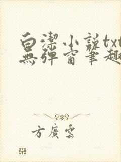 白洁小说txt无弹窗笔趣阁