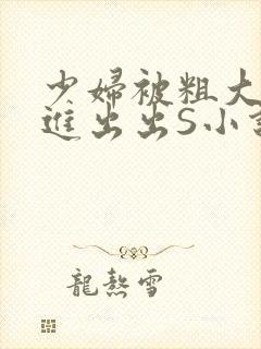 少妇被粗大猛进进出出S小说