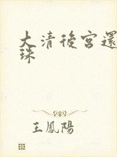 大清后宫还君明珠