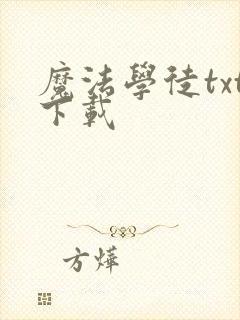 魔法学徒txt下载
