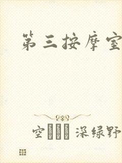 第三按摩室小说