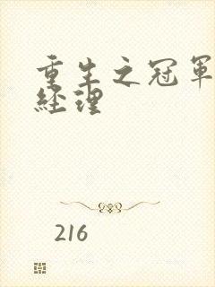 重生之冠军篮球经理