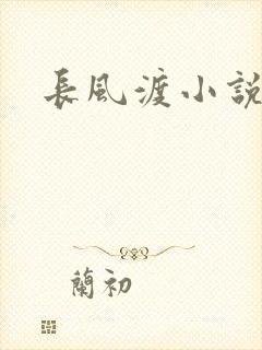 长风渡小说封面