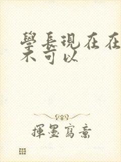 学长现在在上课不可以