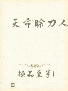 天命赊刀人封面