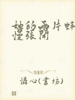 她的两片蚌肉慢慢张开