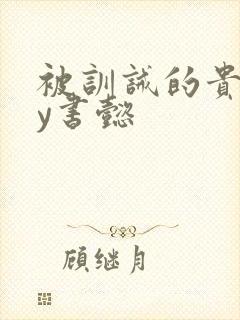 被训诫的贵妃by书懿