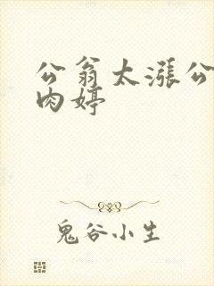 公翁太涨公欲息肉婷