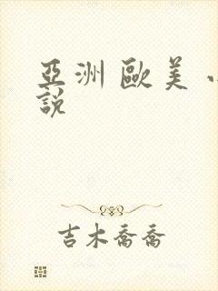 亚洲 欧美 小说