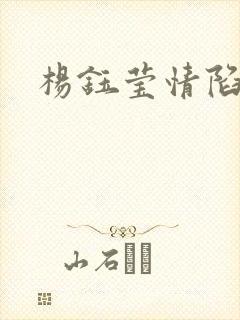 杨钰莹情陷红楼