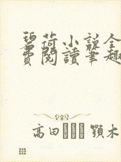 碧荷小说全文免费阅读笔趣阁封面