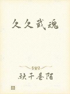 久久武魂封面