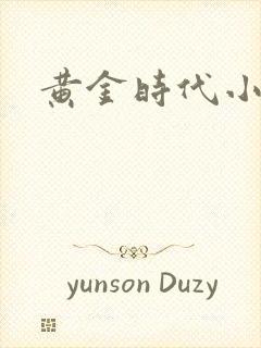黄金时代小说