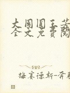 大团圆王芳高敏全文免费阅读