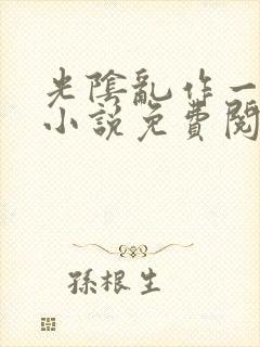 光阴乱作一团的小说免费阅读封面