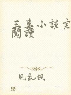 三喜小说完整版阅读