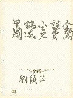 黑锅小说全文无删减免费阅读