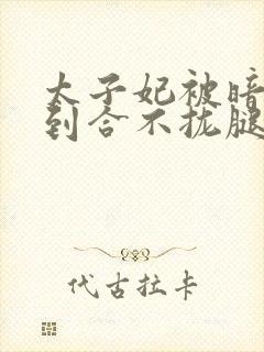 太子妃被暗卫C到合不拢腿