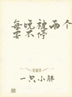 每晚被两个师傅要不停