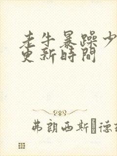 老牛暴躁少女的更新时间封面