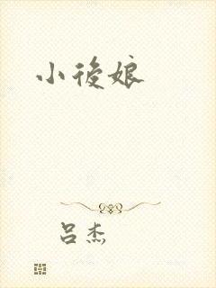 小后娘封面