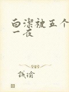 白洁被五个人玩一夜