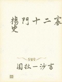 杨门十二寡妇艳史