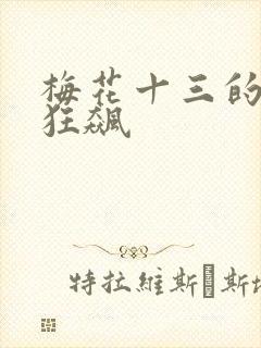 梅花十三的乳液狂飙